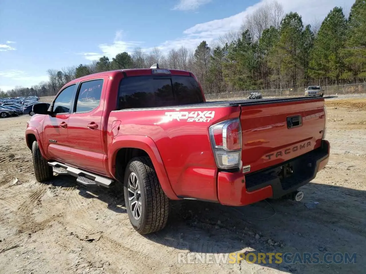 3 Photograph of a damaged car 5TFCZ5AN2MX259905 TOYOTA TACOMA 2021