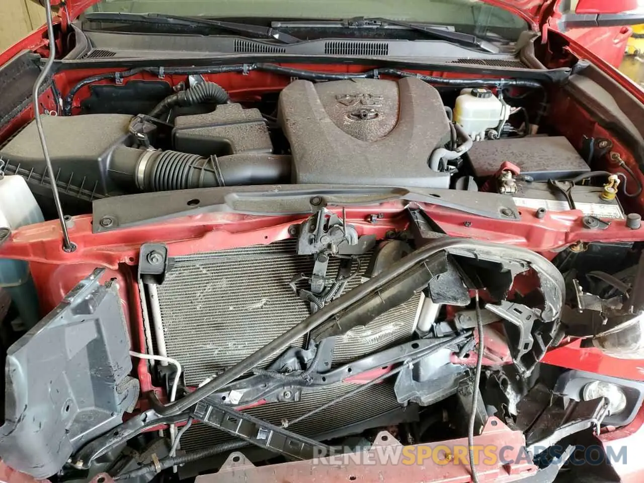 11 Photograph of a damaged car 5TFCZ5AN2MX264148 TOYOTA TACOMA 2021