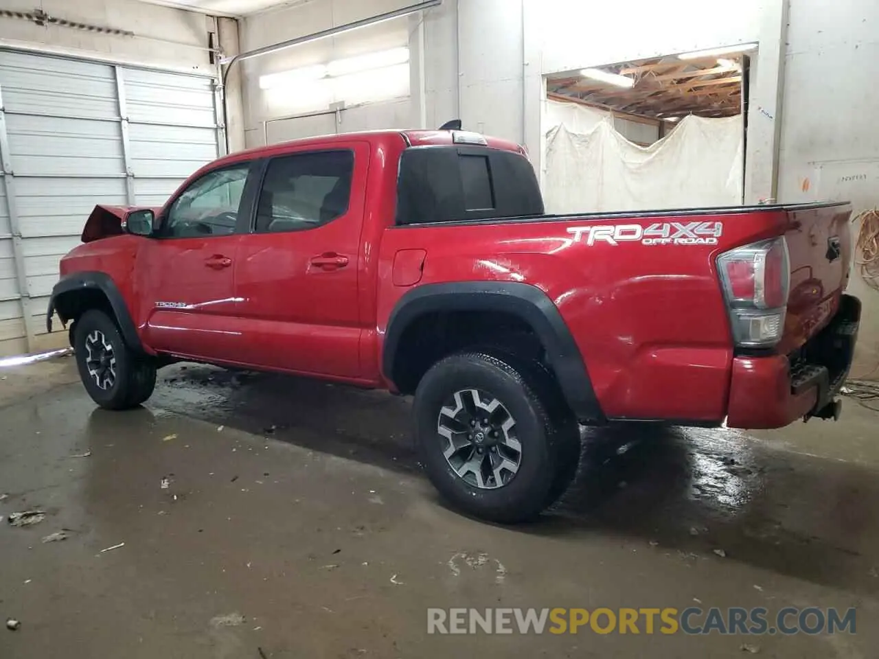 2 Photograph of a damaged car 5TFCZ5AN2MX264148 TOYOTA TACOMA 2021