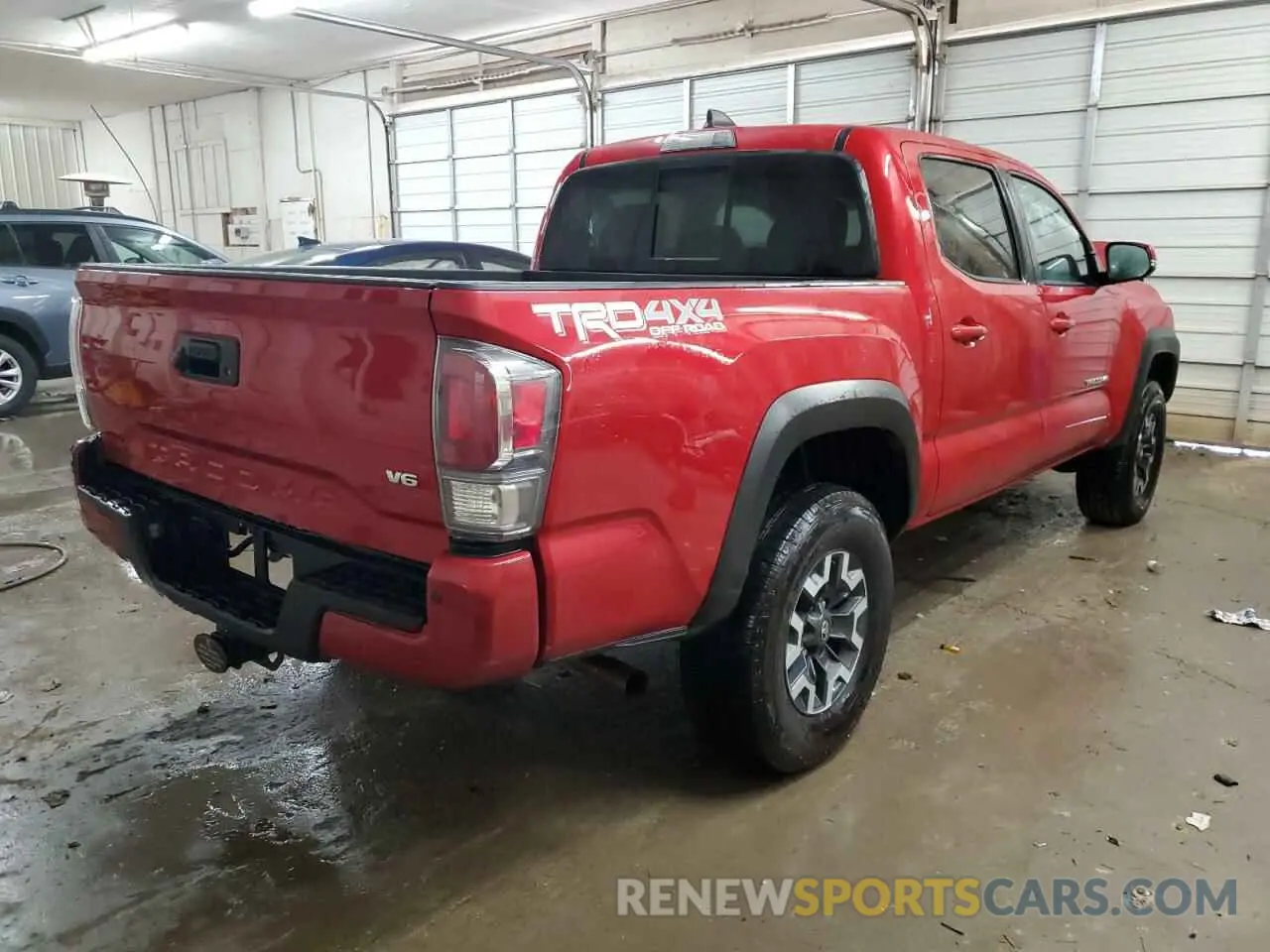3 Photograph of a damaged car 5TFCZ5AN2MX264148 TOYOTA TACOMA 2021