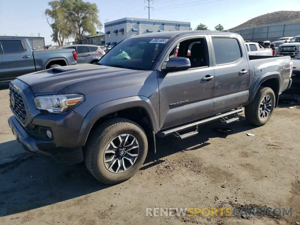 1 Photograph of a damaged car 5TFCZ5AN3MX250260 TOYOTA TACOMA 2021