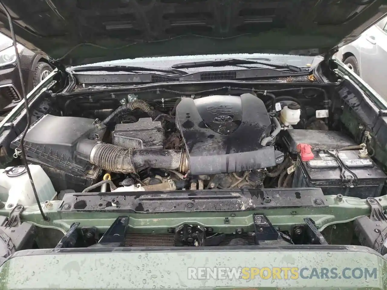 7 Photograph of a damaged car 5TFCZ5AN3MX256043 TOYOTA TACOMA 2021