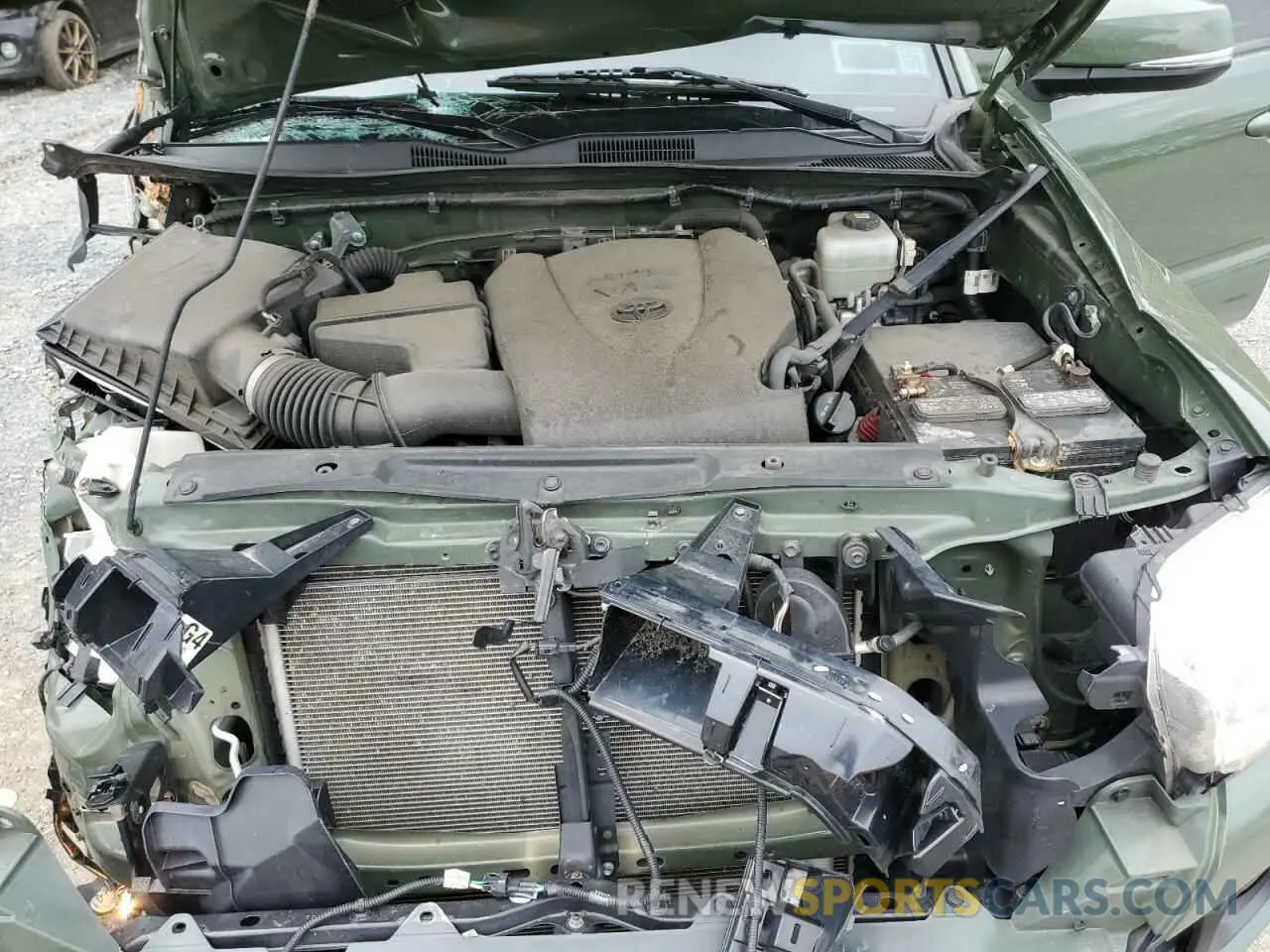 11 Photograph of a damaged car 5TFCZ5AN3MX260707 TOYOTA TACOMA 2021