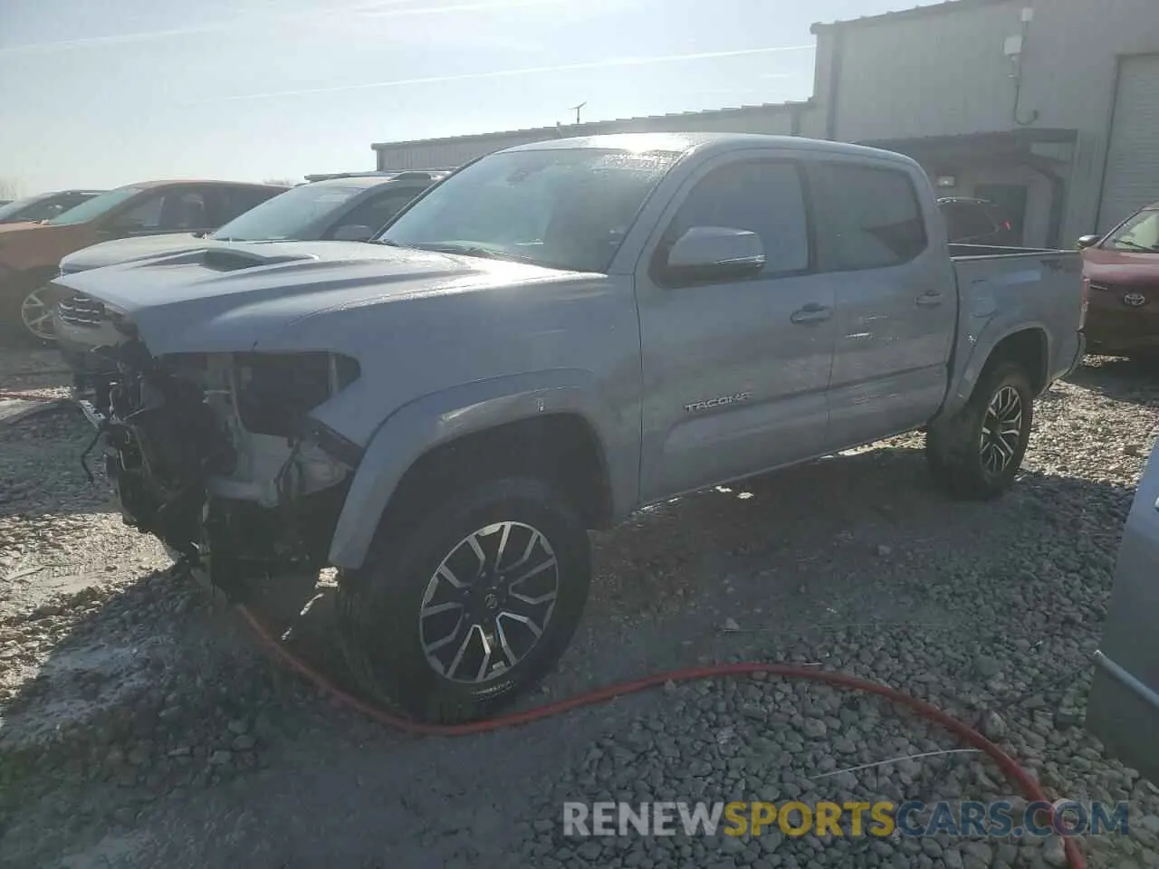 1 Photograph of a damaged car 5TFCZ5AN3MX278284 TOYOTA TACOMA 2021