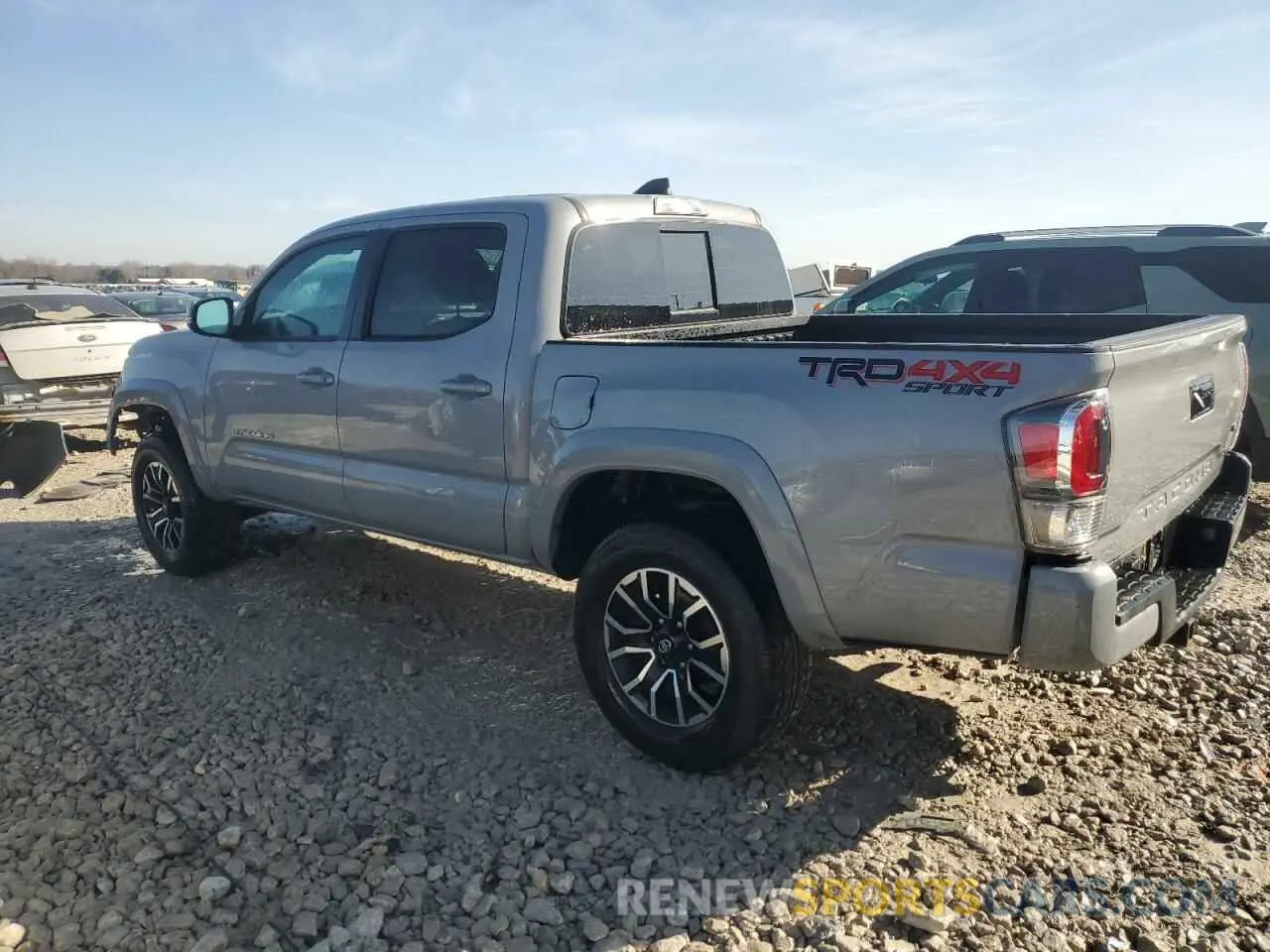2 Photograph of a damaged car 5TFCZ5AN3MX278284 TOYOTA TACOMA 2021