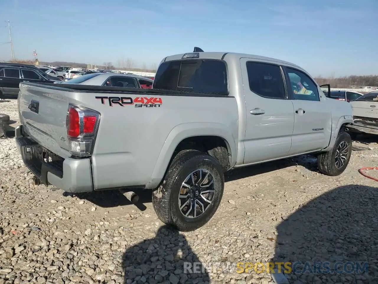 3 Photograph of a damaged car 5TFCZ5AN3MX278284 TOYOTA TACOMA 2021