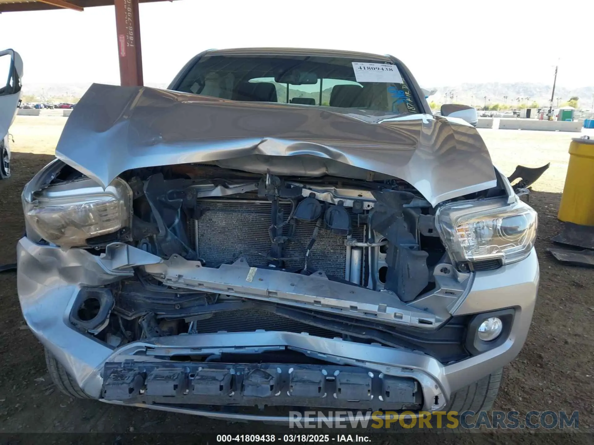 6 Photograph of a damaged car 5TFCZ5AN4MX269187 TOYOTA TACOMA 2021