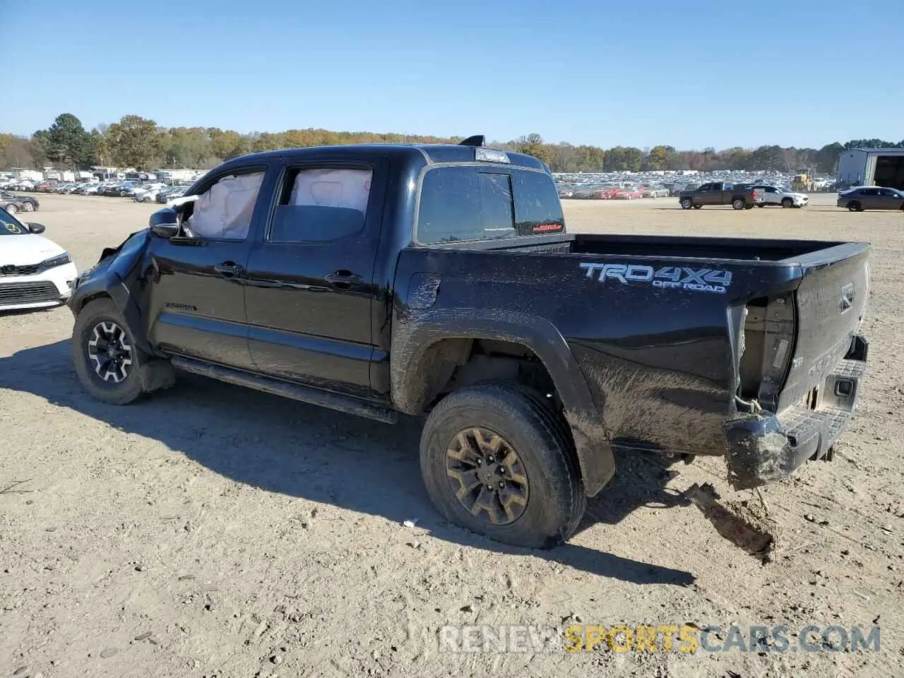 2 Photograph of a damaged car 5TFCZ5AN4MX272087 TOYOTA TACOMA 2021