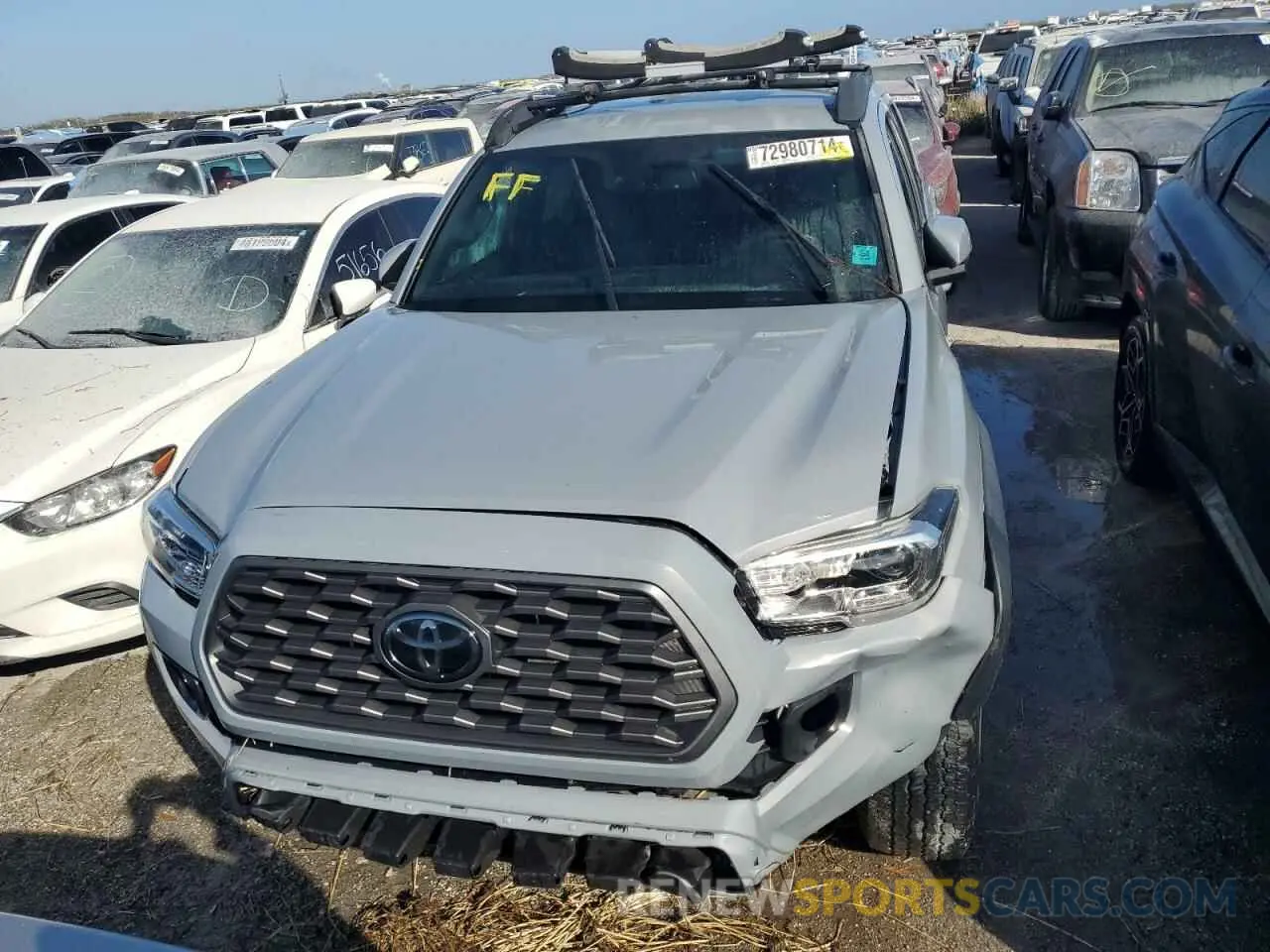5 Photograph of a damaged car 5TFCZ5AN4MX277869 TOYOTA TACOMA 2021