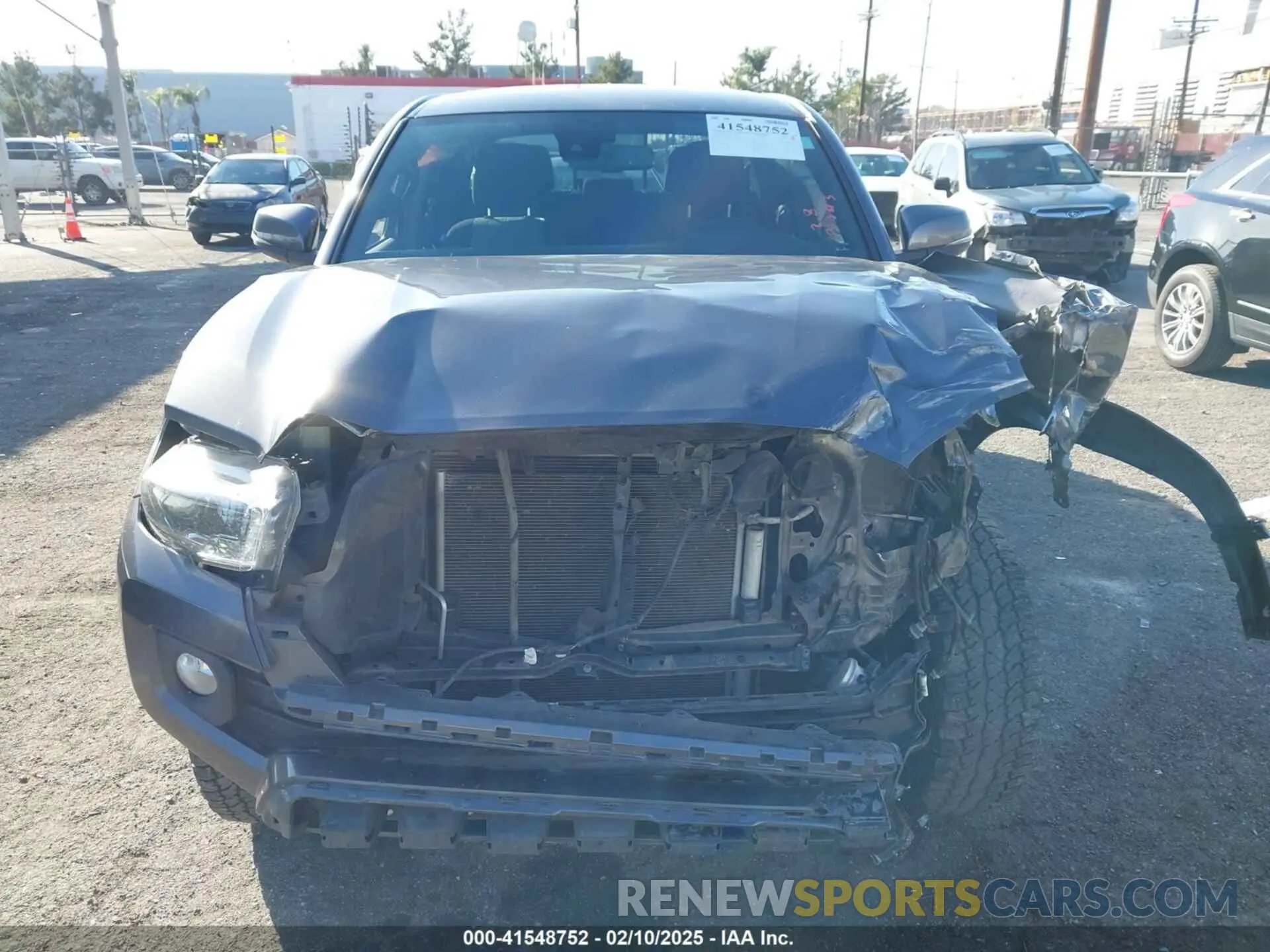 6 Photograph of a damaged car 5TFCZ5AN5MX258747 TOYOTA TACOMA 2021
