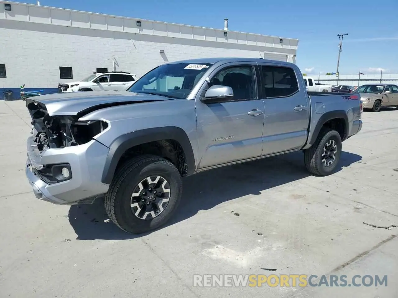 1 Photograph of a damaged car 5TFCZ5AN5MX260143 TOYOTA TACOMA 2021