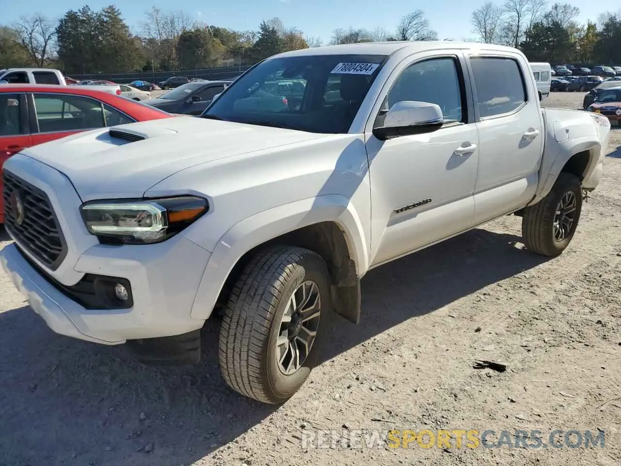 1 Photograph of a damaged car 5TFCZ5AN5MX261552 TOYOTA TACOMA 2021