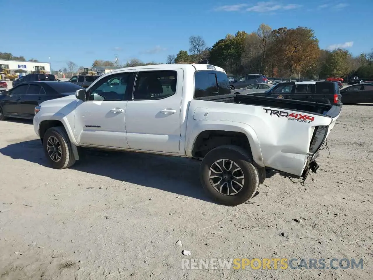 2 Photograph of a damaged car 5TFCZ5AN5MX261552 TOYOTA TACOMA 2021