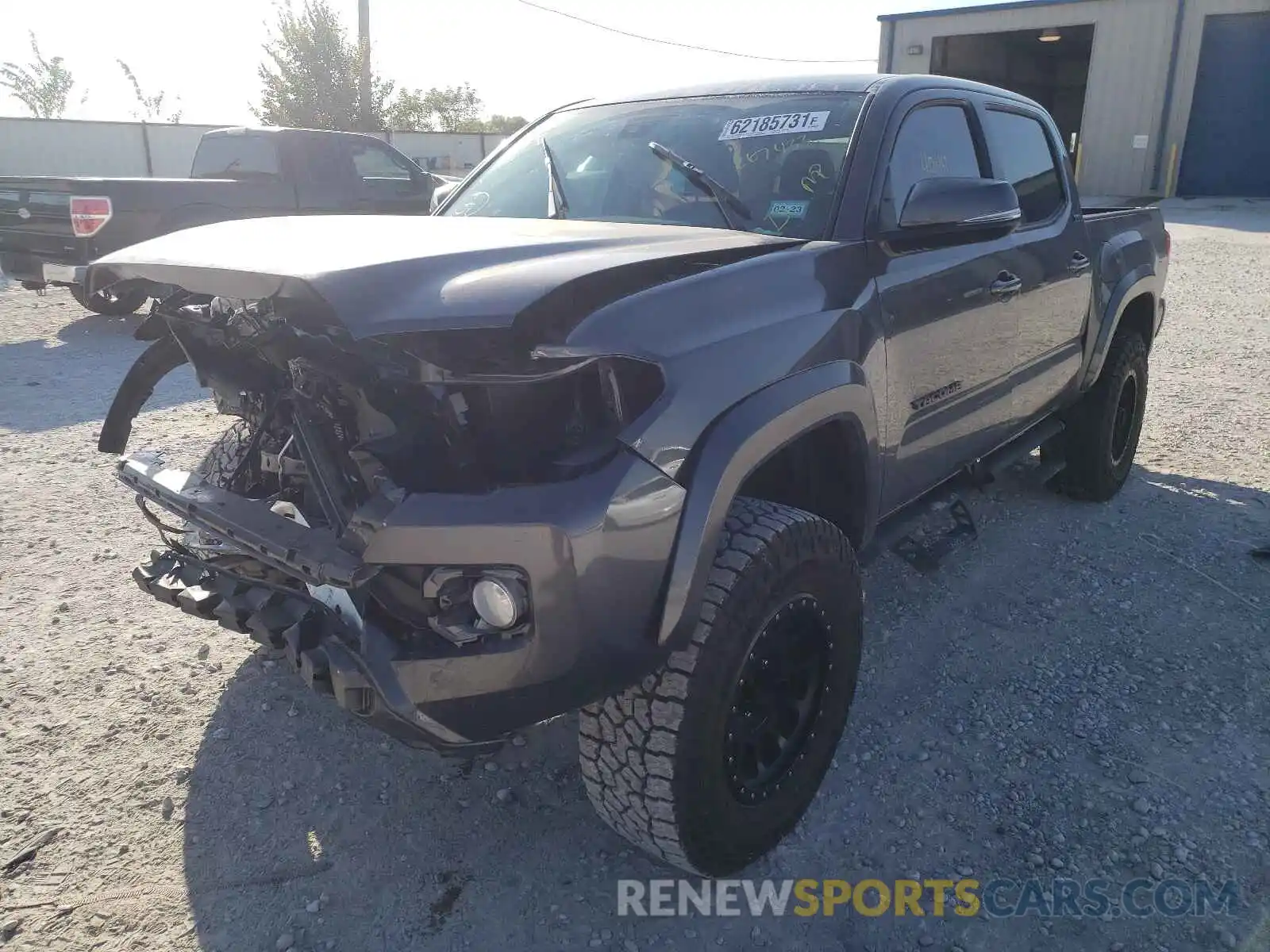 2 Photograph of a damaged car 5TFCZ5AN5MX267433 TOYOTA TACOMA 2021