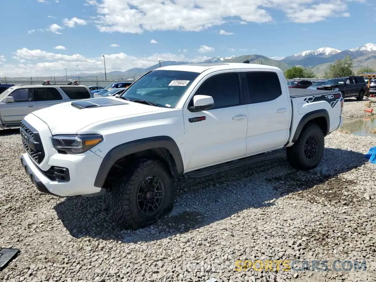 1 Photograph of a damaged car 5TFCZ5AN5MX277136 TOYOTA TACOMA 2021