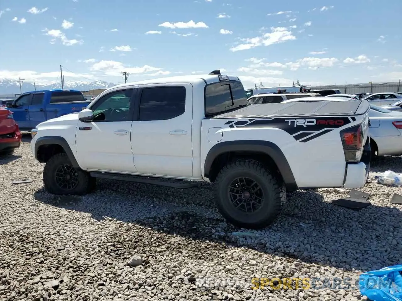 2 Photograph of a damaged car 5TFCZ5AN5MX277136 TOYOTA TACOMA 2021