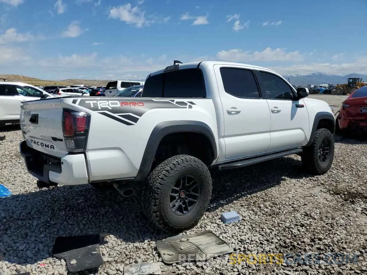 3 Photograph of a damaged car 5TFCZ5AN5MX277136 TOYOTA TACOMA 2021