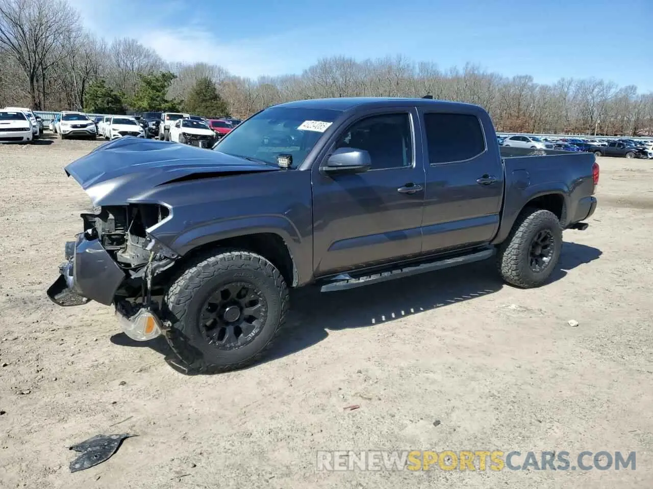 1 Photograph of a damaged car 5TFCZ5AN6MX252195 TOYOTA TACOMA 2021