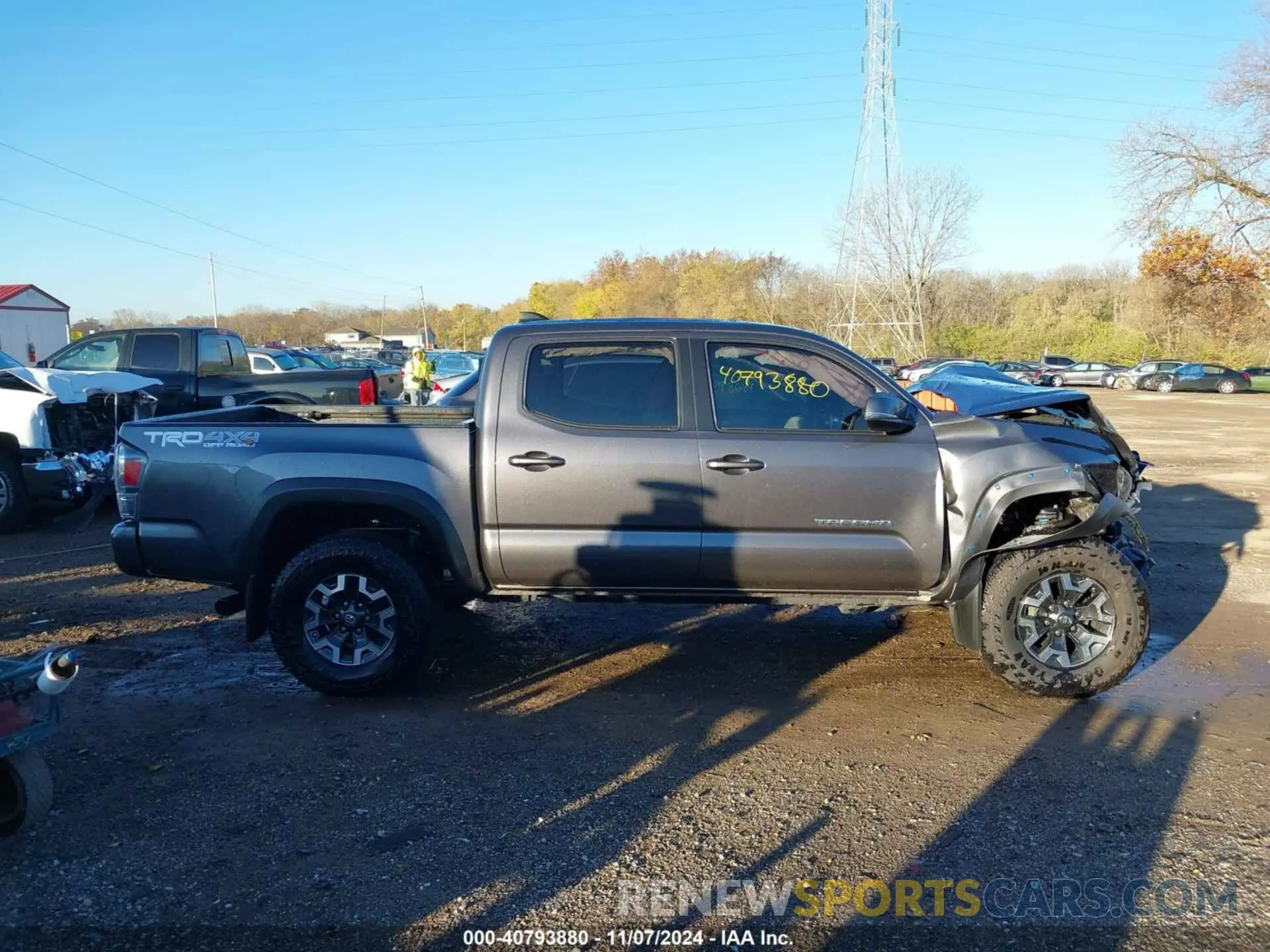13 Photograph of a damaged car 5TFCZ5AN6MX256280 TOYOTA TACOMA 2021