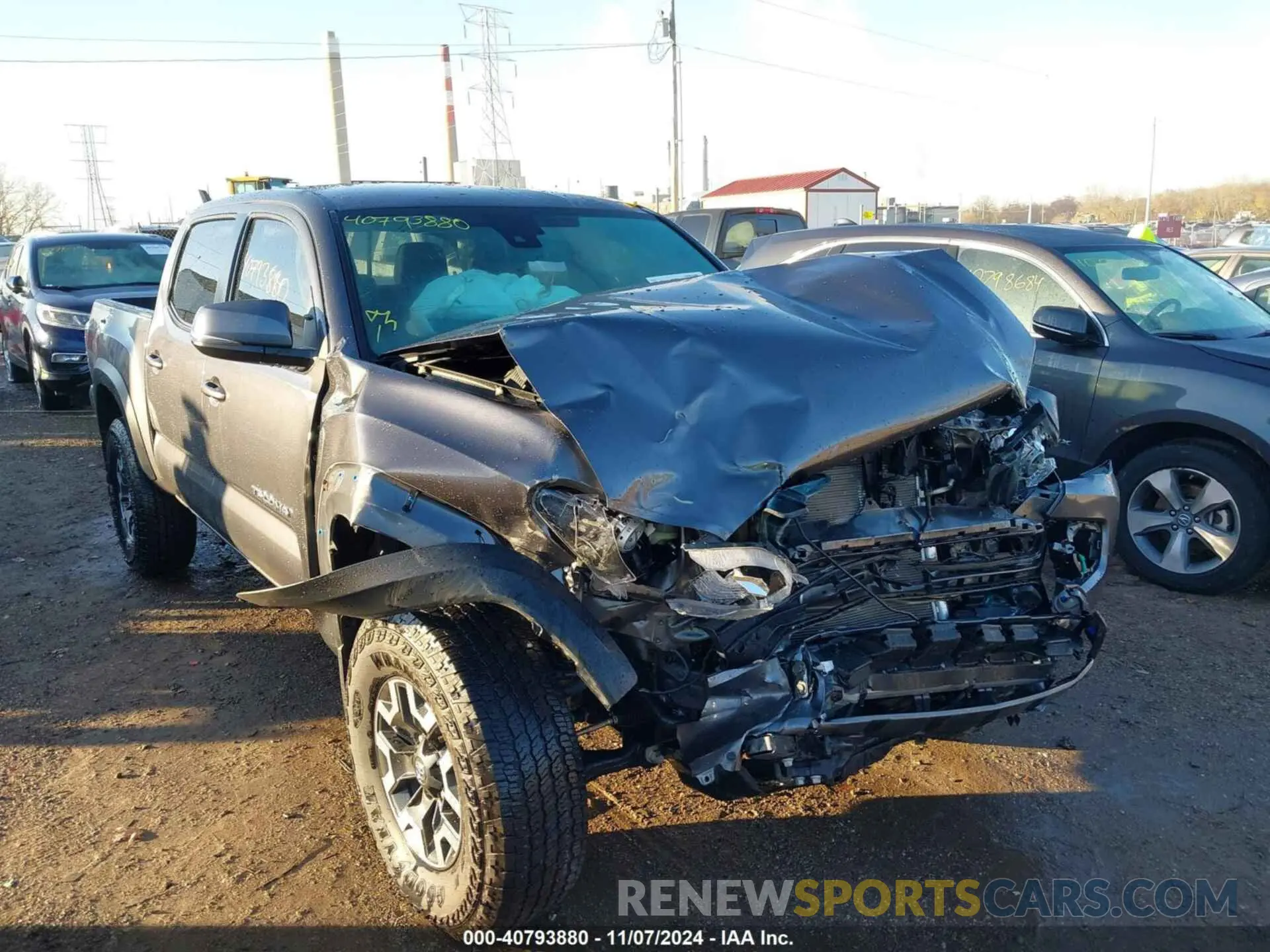 6 Photograph of a damaged car 5TFCZ5AN6MX256280 TOYOTA TACOMA 2021