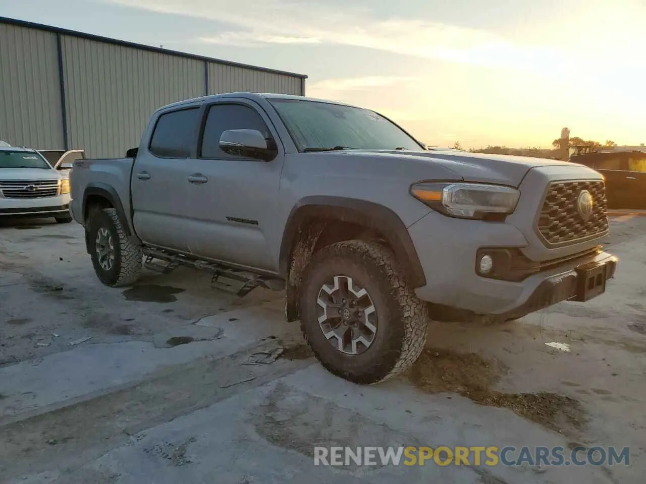 4 Photograph of a damaged car 5TFCZ5AN7MX263075 TOYOTA TACOMA 2021