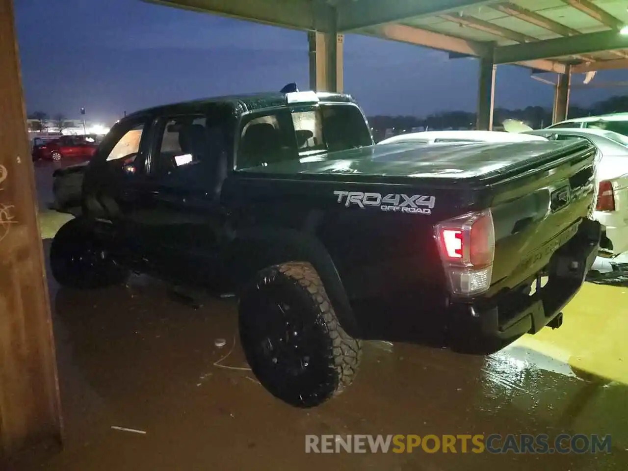 2 Photograph of a damaged car 5TFCZ5AN7MX274819 TOYOTA TACOMA 2021