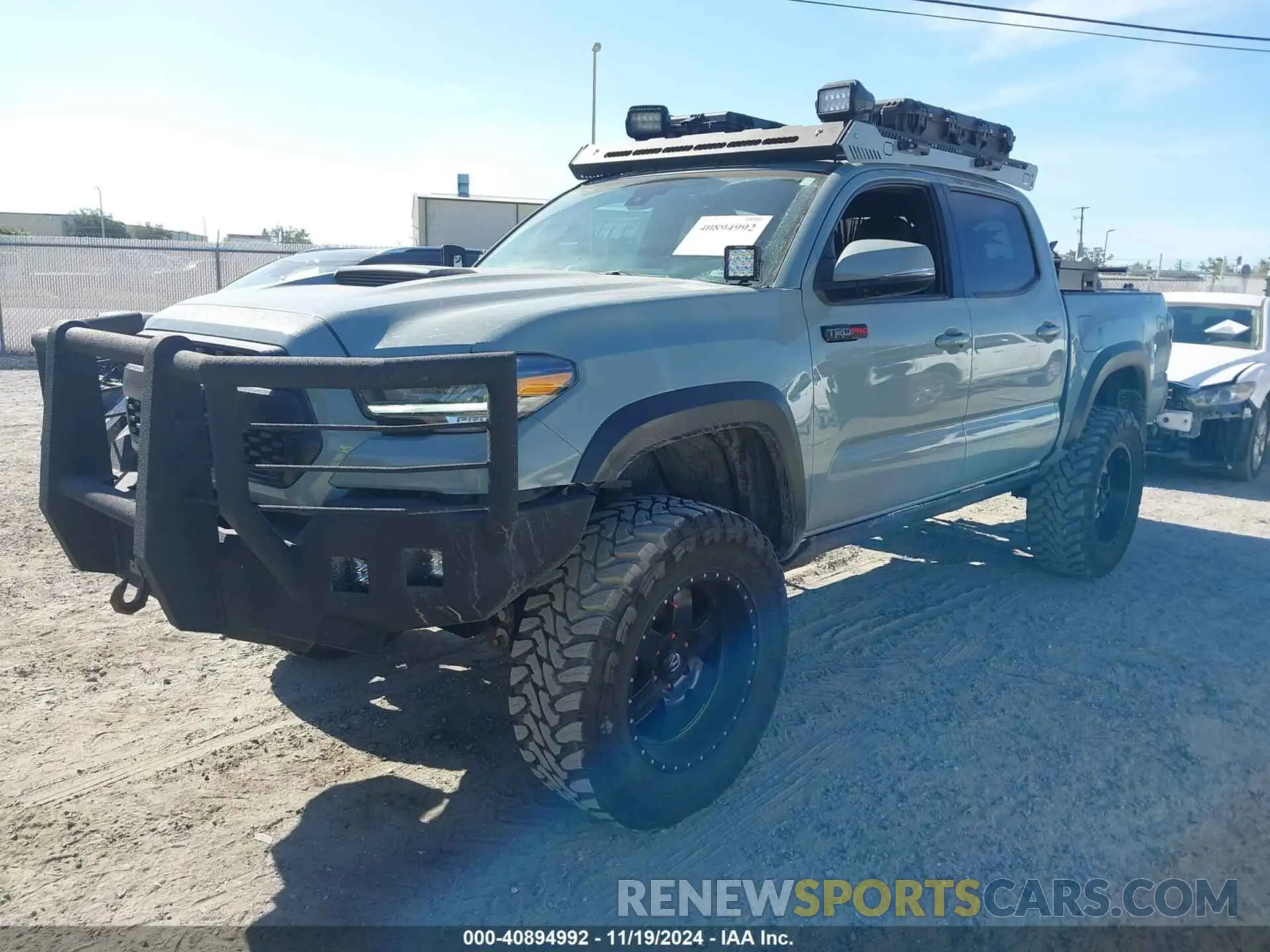2 Photograph of a damaged car 5TFCZ5AN8MX248875 TOYOTA TACOMA 2021
