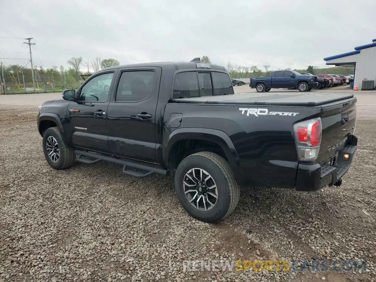 2 Photograph of a damaged car 5TFCZ5AN8MX248956 TOYOTA TACOMA 2021