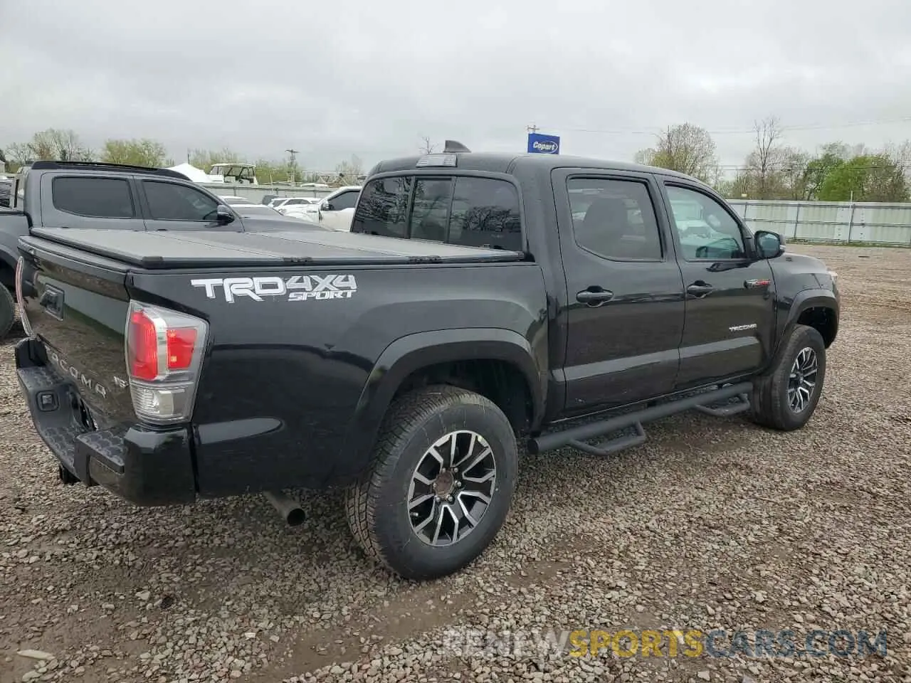 3 Photograph of a damaged car 5TFCZ5AN8MX248956 TOYOTA TACOMA 2021