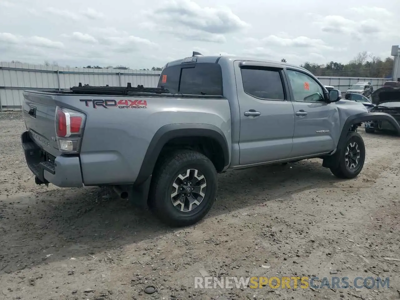 3 Photograph of a damaged car 5TFCZ5AN8MX255132 TOYOTA TACOMA 2021