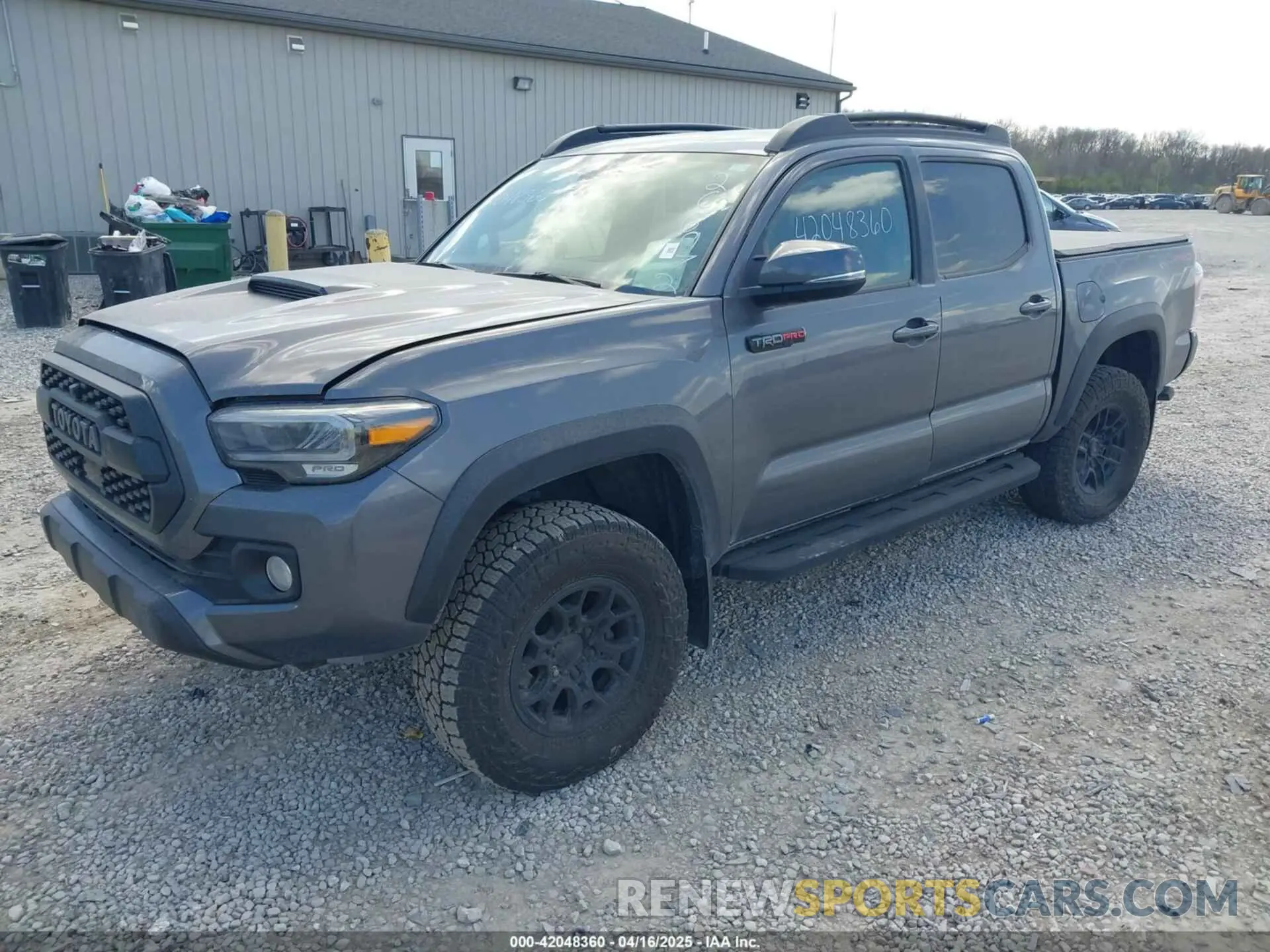 2 Photograph of a damaged car 5TFCZ5AN8MX266972 TOYOTA TACOMA 2021