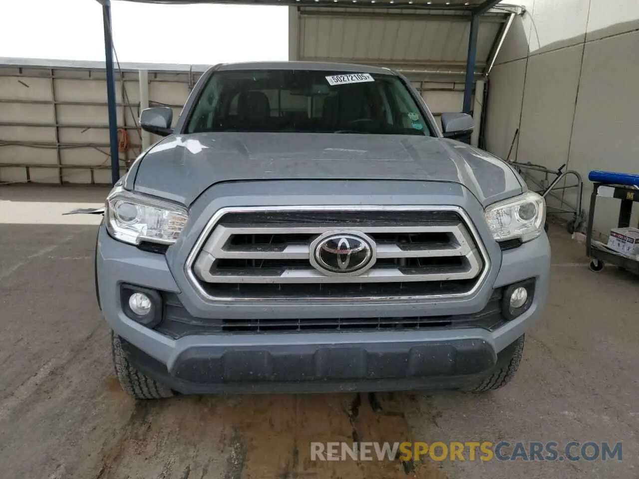 5 Photograph of a damaged car 5TFCZ5AN8MX282850 TOYOTA TACOMA 2021