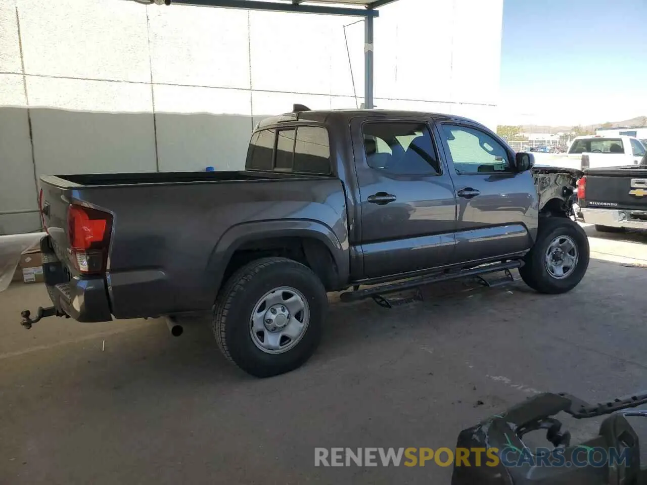 3 Photograph of a damaged car 5TFCZ5AN9MX257973 TOYOTA TACOMA 2021