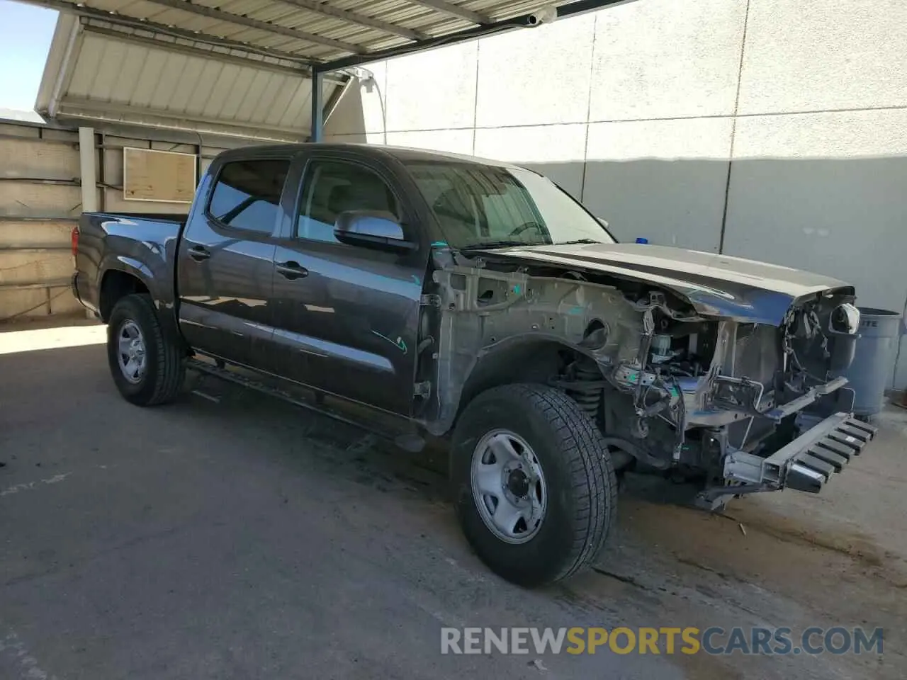 4 Photograph of a damaged car 5TFCZ5AN9MX257973 TOYOTA TACOMA 2021