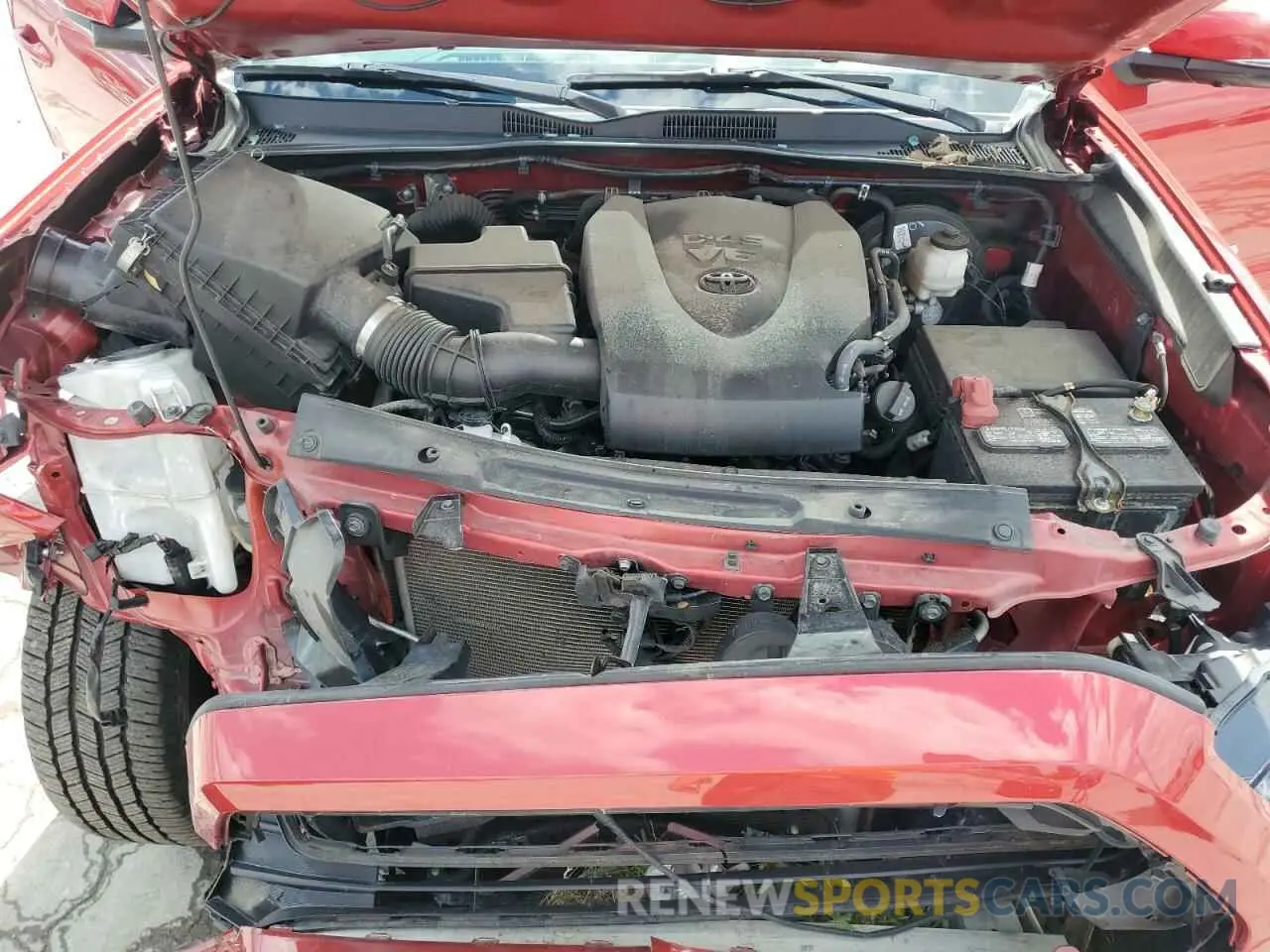11 Photograph of a damaged car 5TFCZ5AN9MX282890 TOYOTA TACOMA 2021