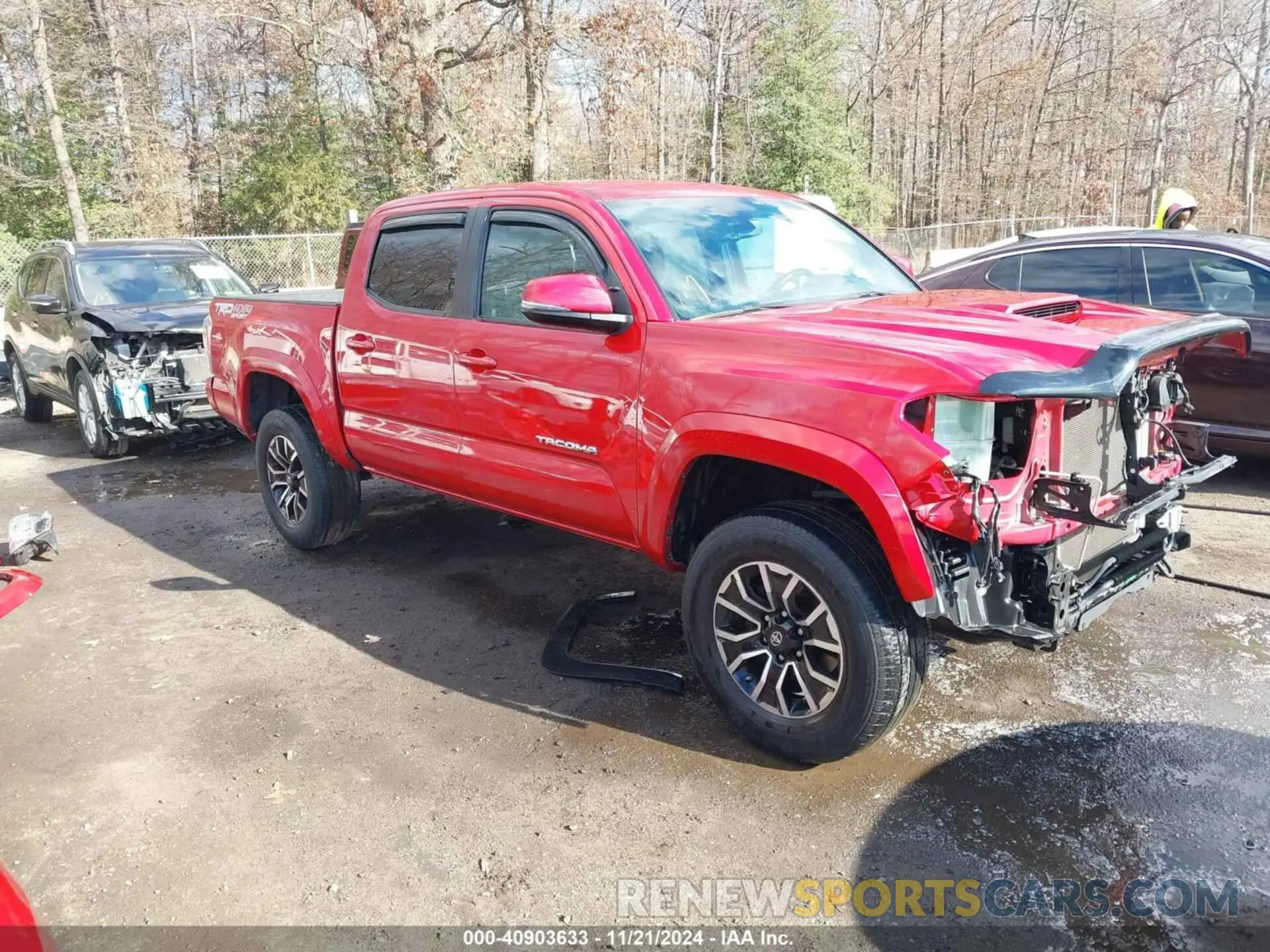 1 Photograph of a damaged car 5TFCZ5ANXMX250742 TOYOTA TACOMA 2021