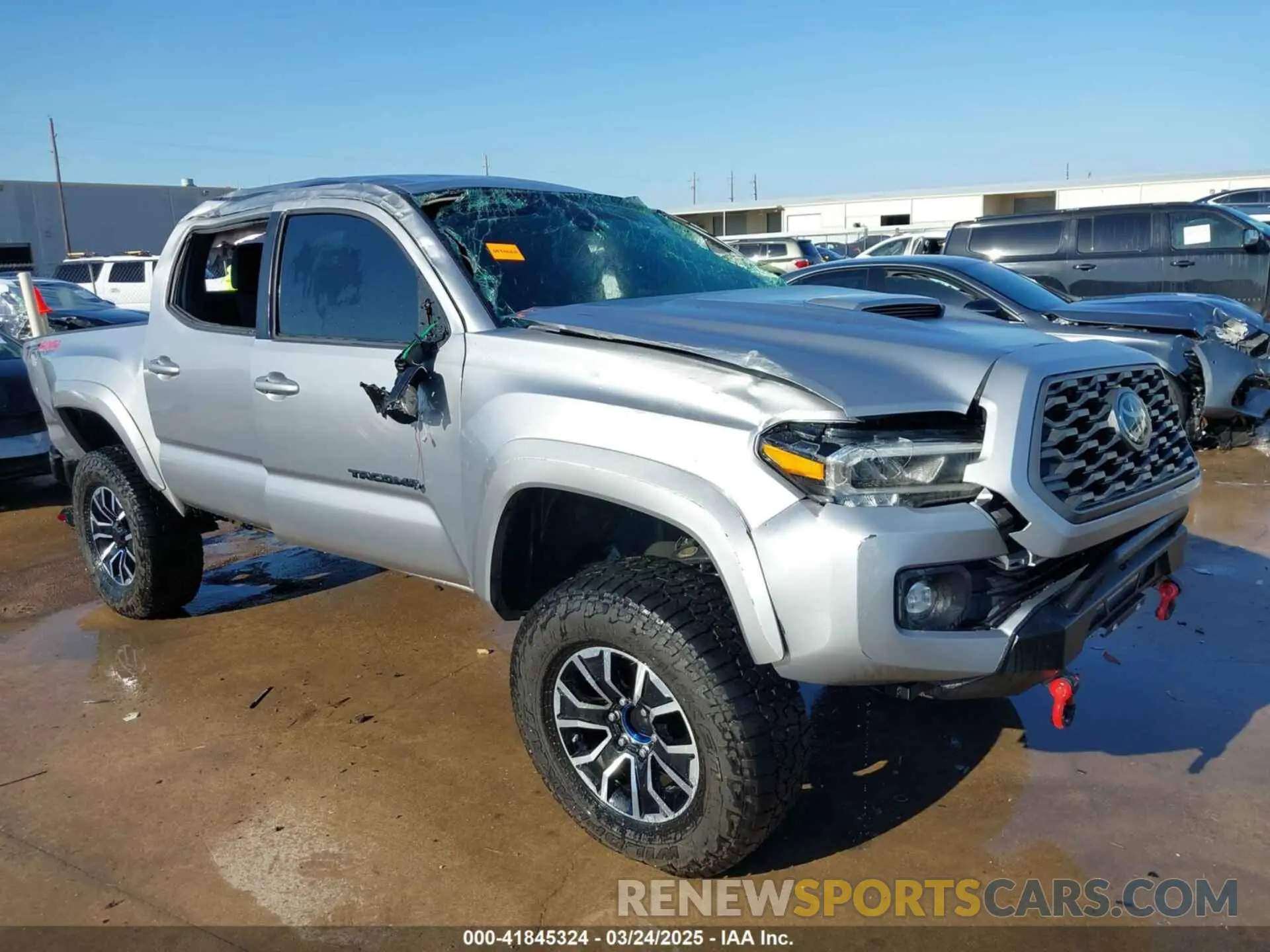 1 Photograph of a damaged car 5TFCZ5ANXMX251261 TOYOTA TACOMA 2021