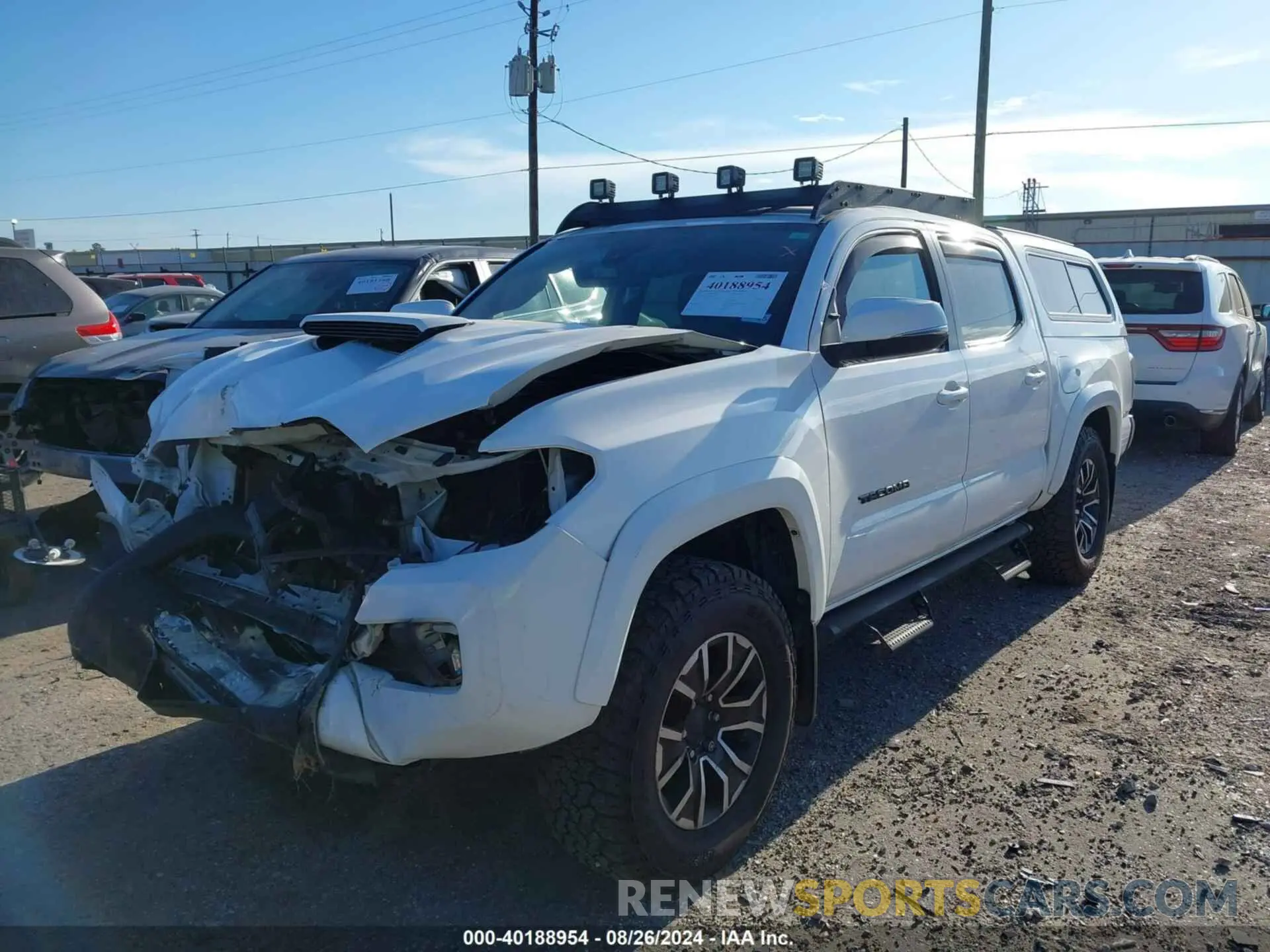 2 Photograph of a damaged car 5TFCZ5ANXMX275771 TOYOTA TACOMA 2021