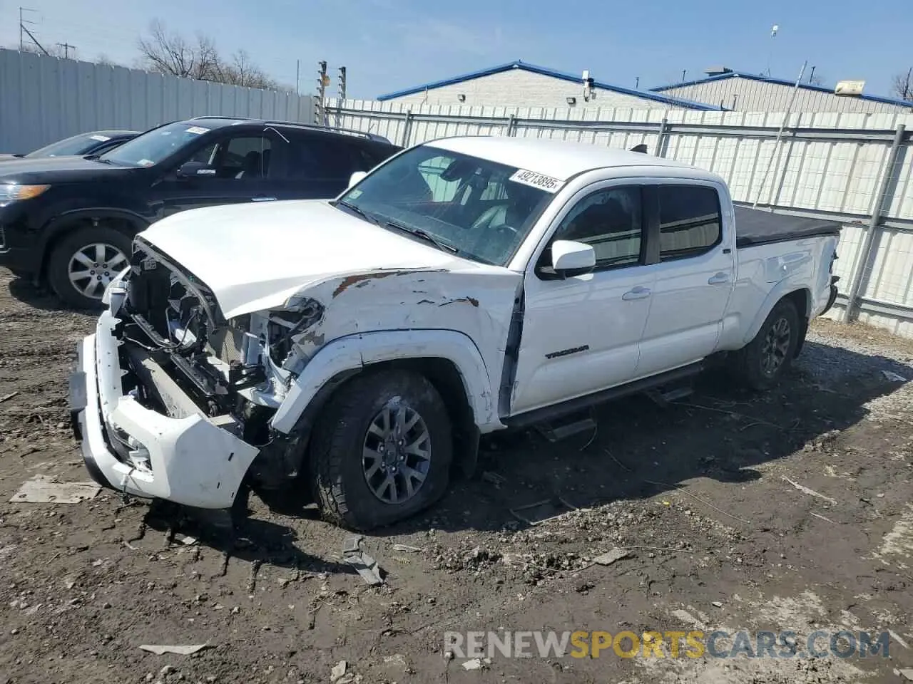 1 Photograph of a damaged car 5TFDZ5BN0MX064324 TOYOTA TACOMA 2021