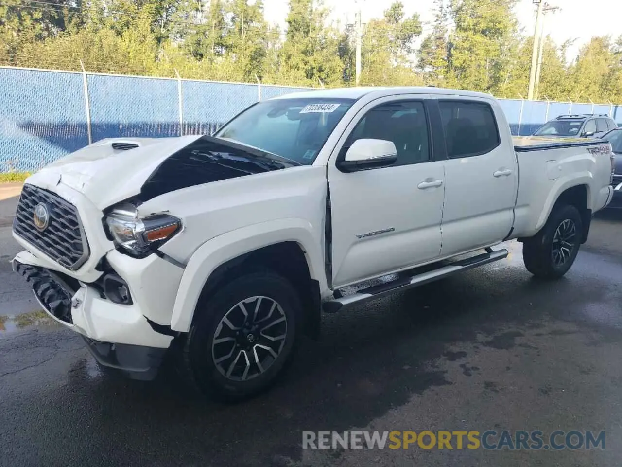 1 Photograph of a damaged car 5TFDZ5BN1MX061125 TOYOTA TACOMA 2021