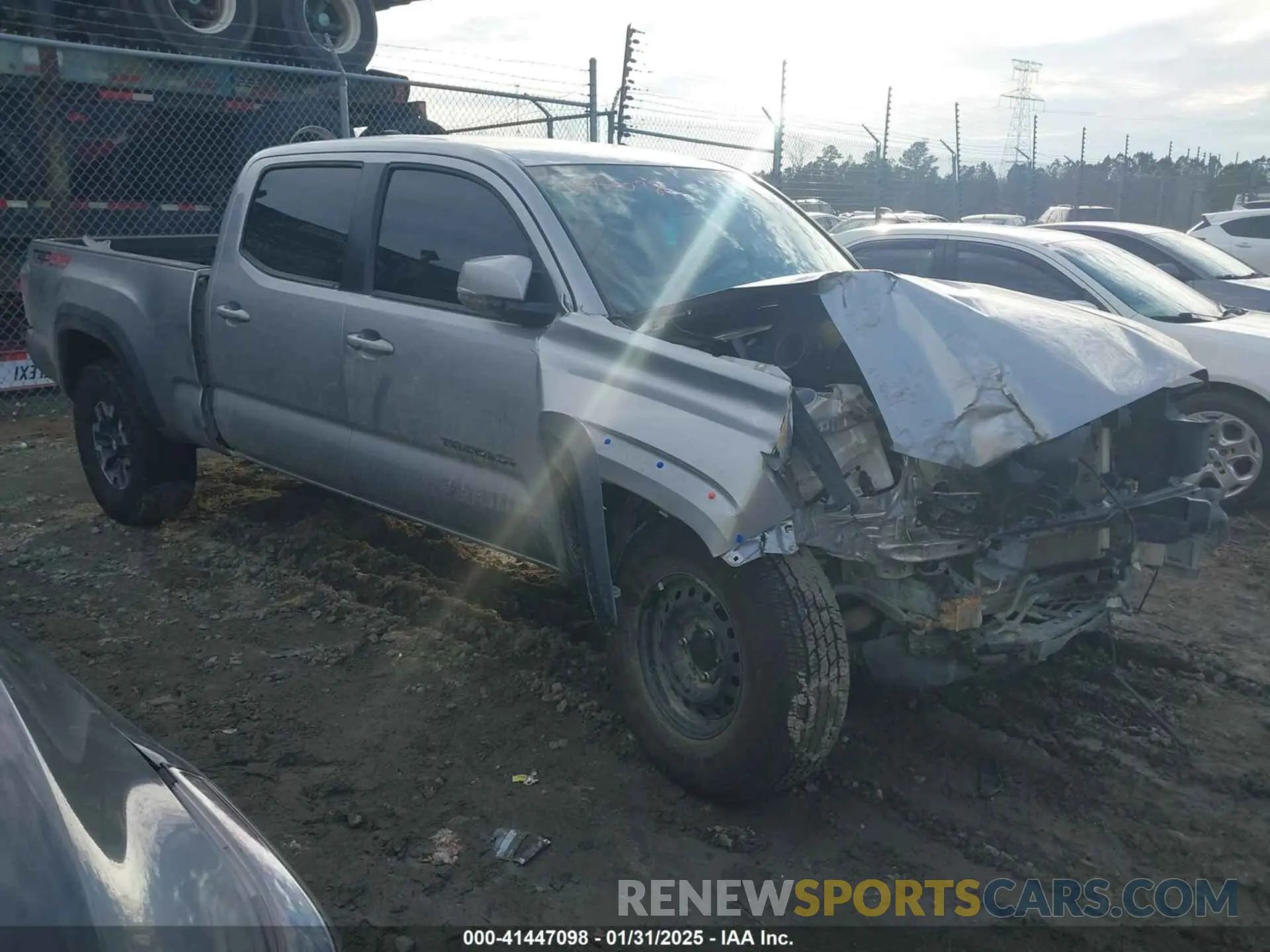 1 Photograph of a damaged car 5TFDZ5BN2MX063823 TOYOTA TACOMA 2021