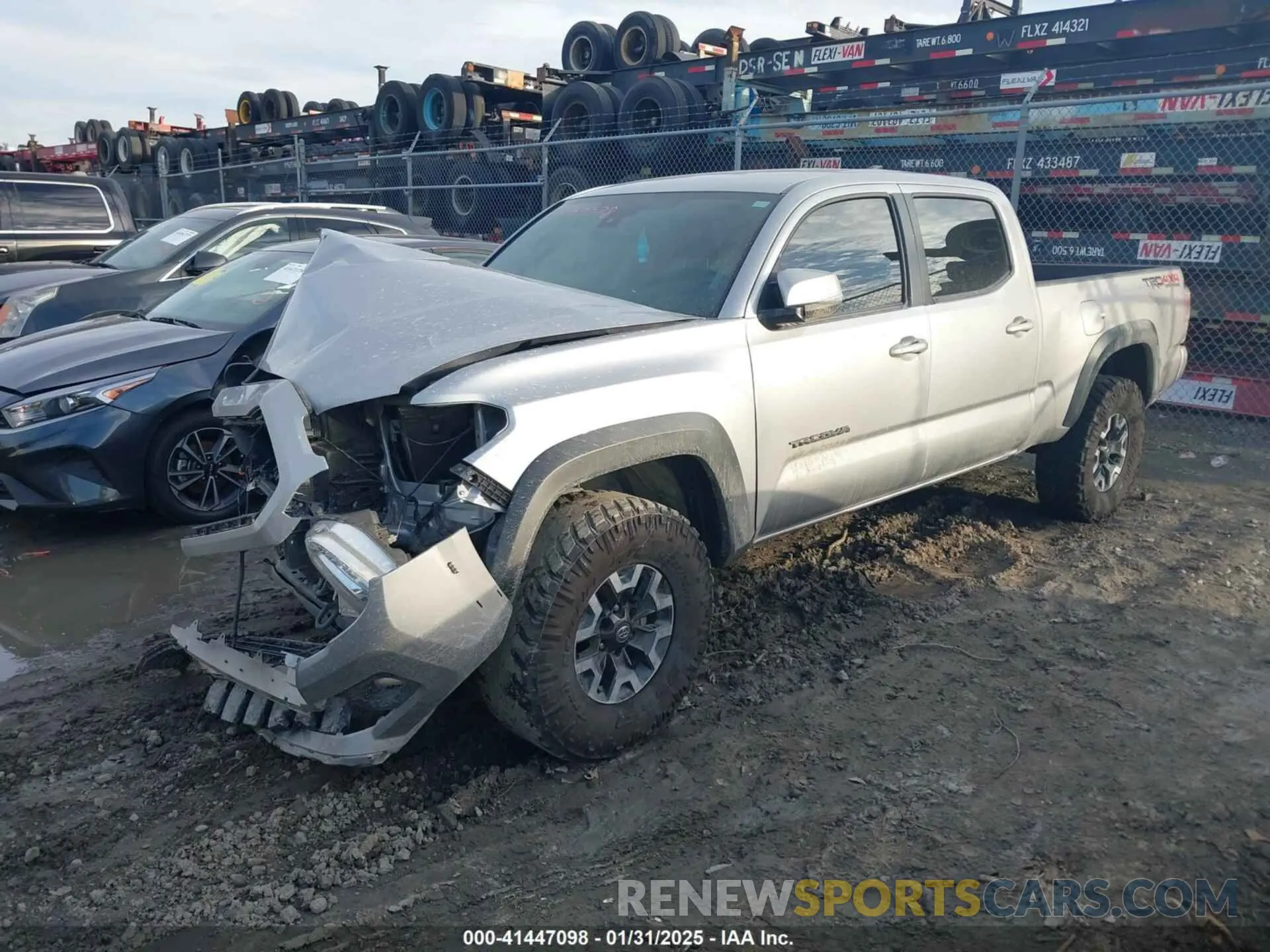 2 Photograph of a damaged car 5TFDZ5BN2MX063823 TOYOTA TACOMA 2021