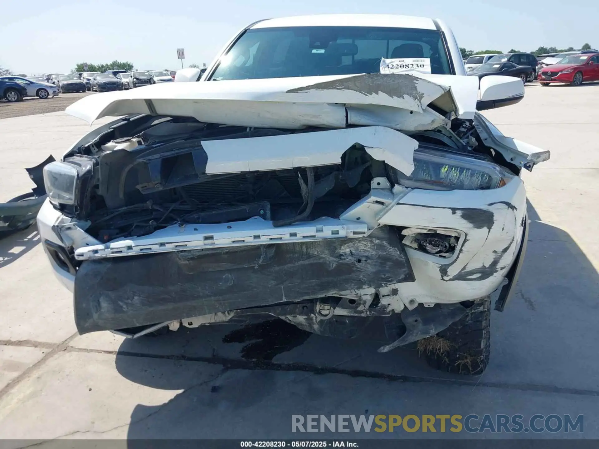 6 Photograph of a damaged car 5TFDZ5BN3MX061420 TOYOTA TACOMA 2021