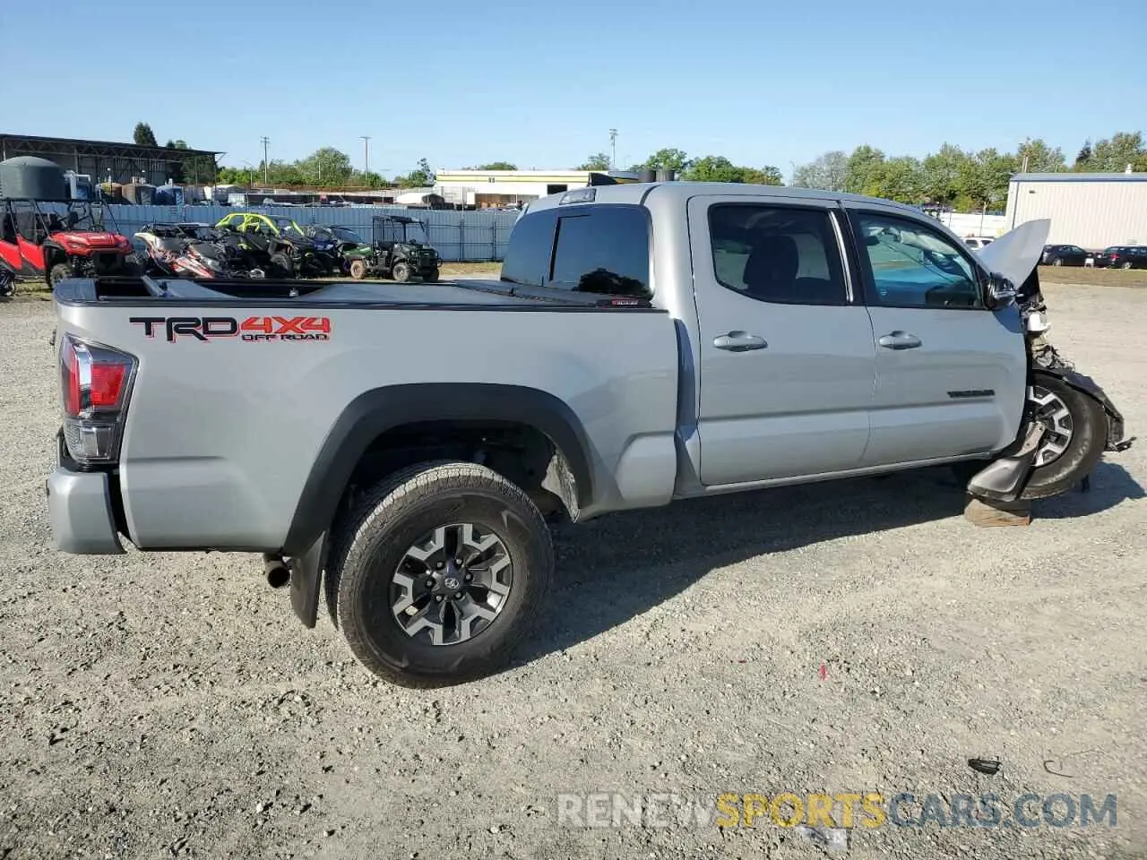 3 Photograph of a damaged car 5TFDZ5BN3MX067332 TOYOTA TACOMA 2021