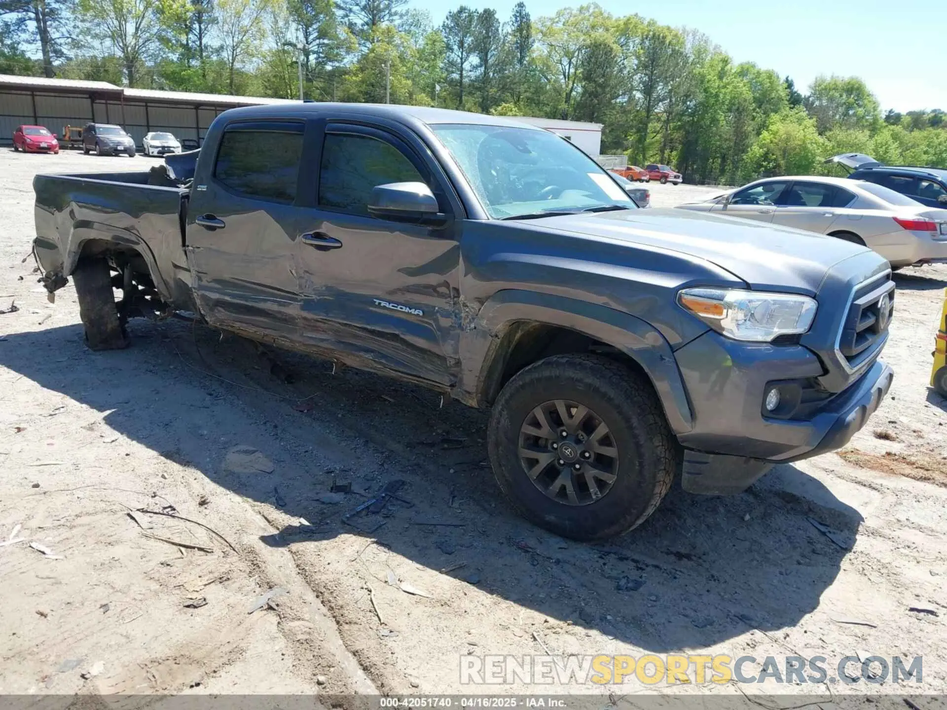 1 Photograph of a damaged car 5TFDZ5BN6MX059581 TOYOTA TACOMA 2021
