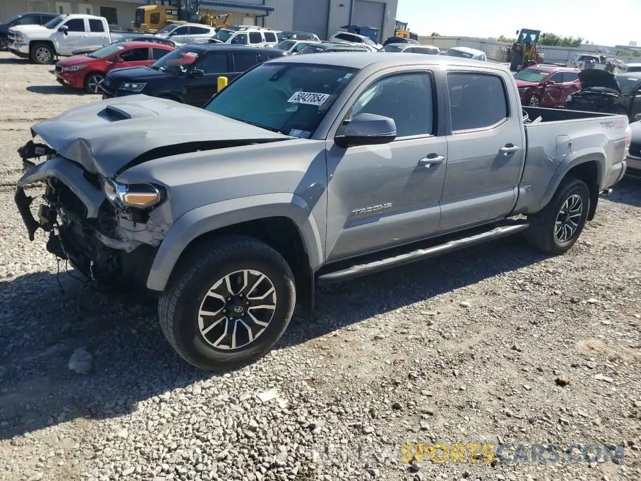1 Photograph of a damaged car 5TFDZ5BN6MX062349 TOYOTA TACOMA 2021