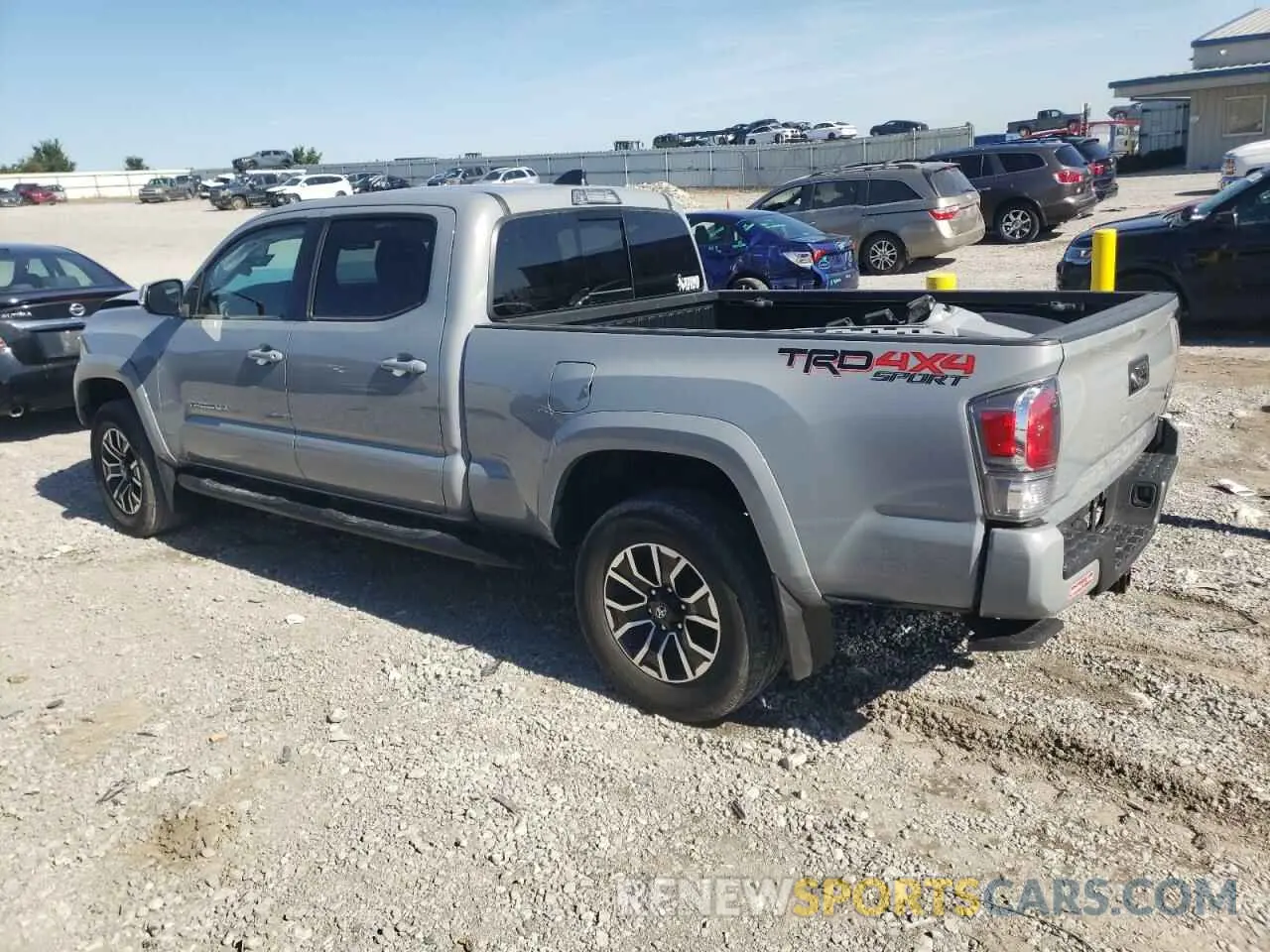2 Photograph of a damaged car 5TFDZ5BN6MX062349 TOYOTA TACOMA 2021