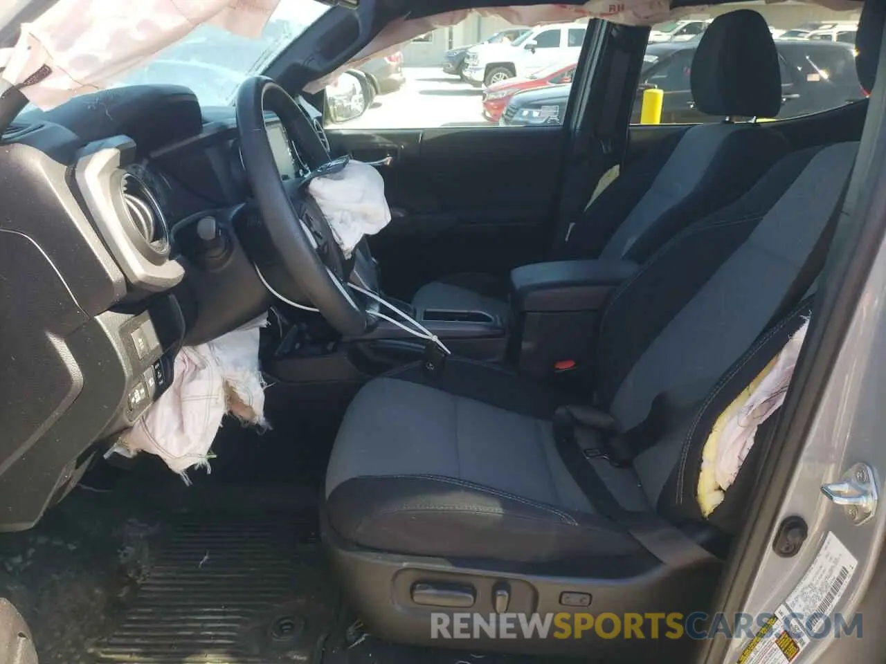 7 Photograph of a damaged car 5TFDZ5BN6MX062349 TOYOTA TACOMA 2021