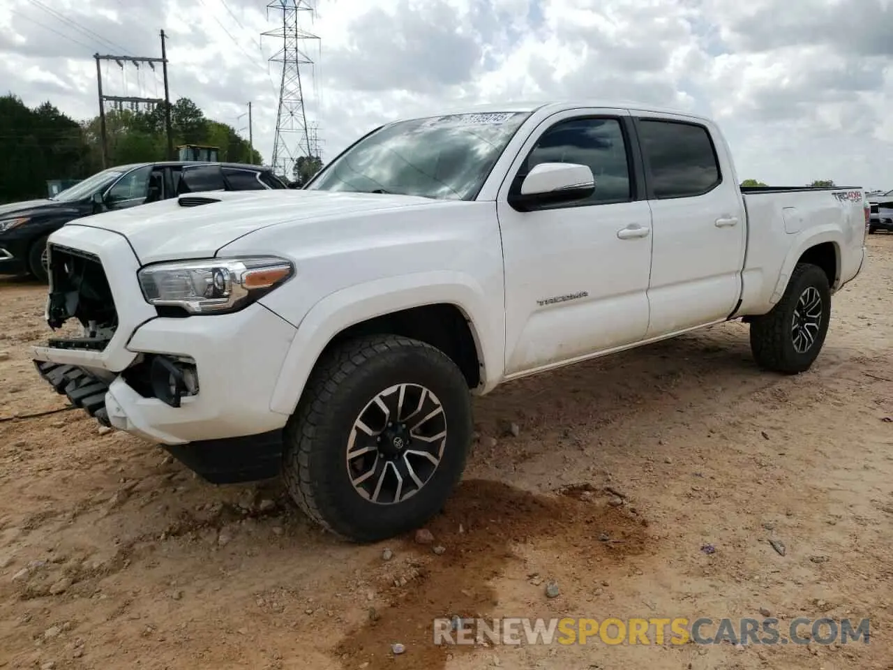 1 Photograph of a damaged car 5TFDZ5BN8MX060134 TOYOTA TACOMA 2021