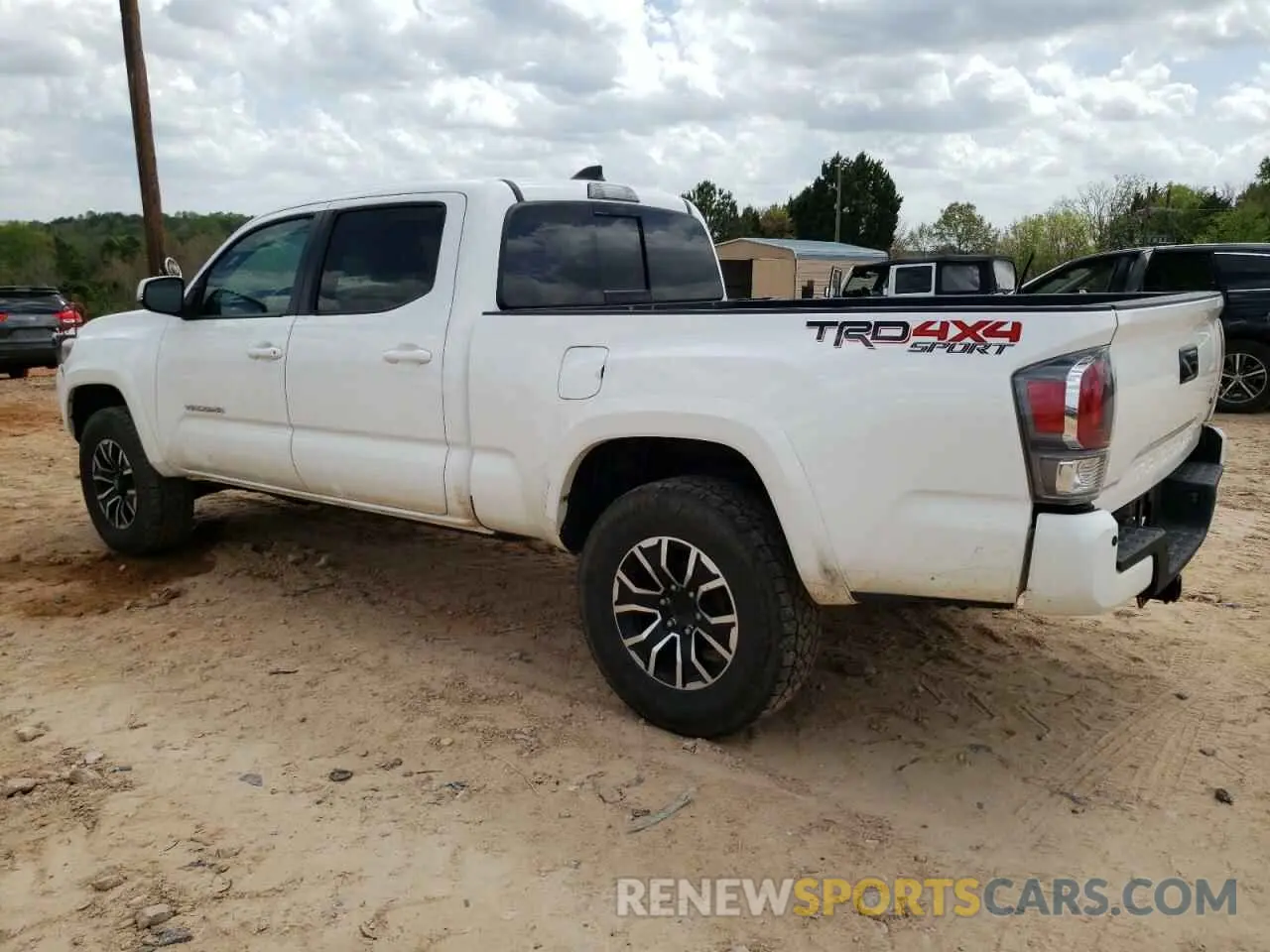2 Photograph of a damaged car 5TFDZ5BN8MX060134 TOYOTA TACOMA 2021